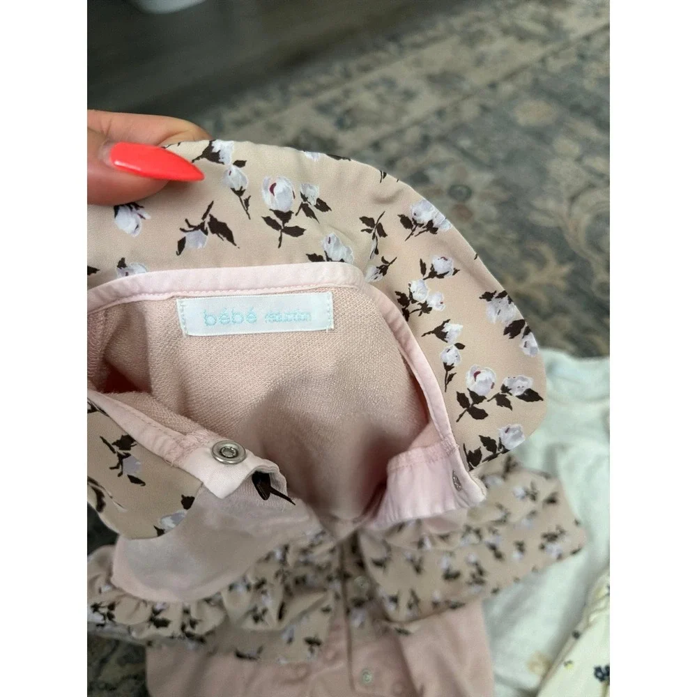 Bebe Reduction Baby Girl Infant Bundle Lot